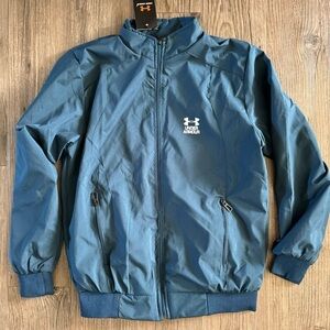 NWT Under Armour Track Zip-Up Jacket Large